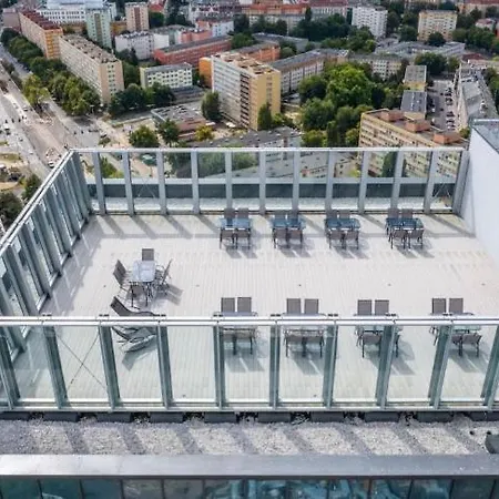 Hanza Tower White 24 Sauna Pool Jacuzzi Apartment